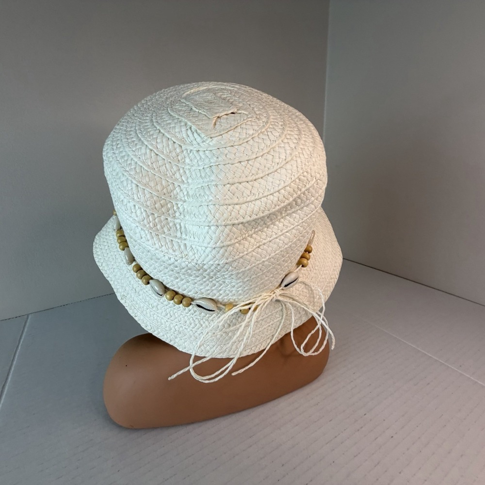 Sun N Sand Headwear Beach Bucket Hat Seashell Comfort Band Size OS - Picture 4 of 16